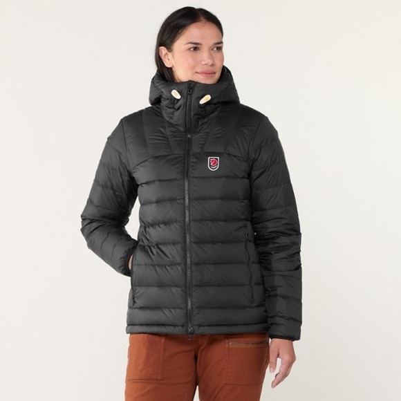 Fjallraven Black Expedition Pack Down Hoodie - Picture 1 of 10